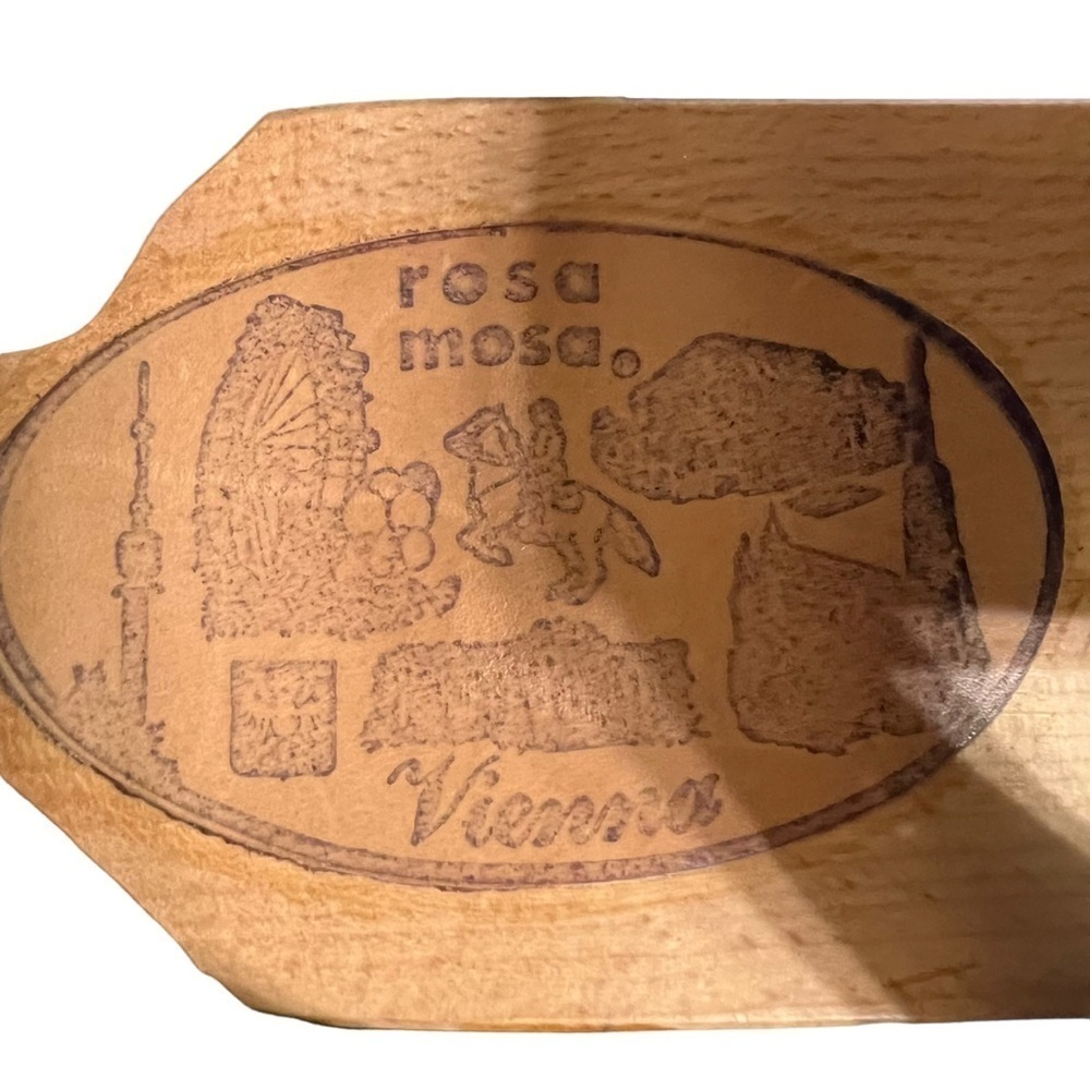 Anthropologie Rosa Mosa Butter Soft Clog Sandal Made in Vienna 38 *flawed* - Picture 7 of 11